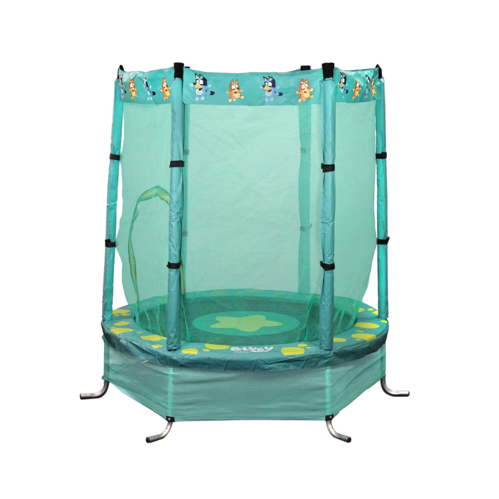 Get ready to jump into the sale (and jump into a whole bunch of fun) because a brand-new Bluey 4.5’ Trampoline is up for grabs for just $129!